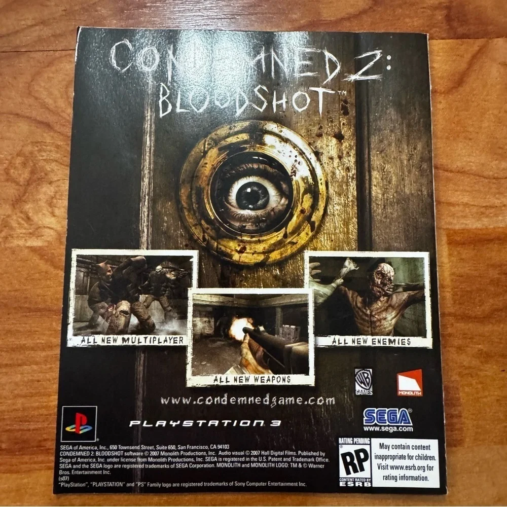 The Club (Sony PlayStation 3, PS3) CIB Complete Tested Blockbuster Sticker Case
